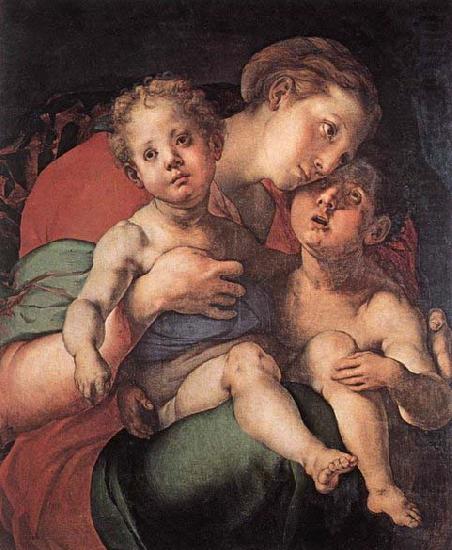 Jacopo Pontormo Madonna and Child with the Young St John china oil painting image